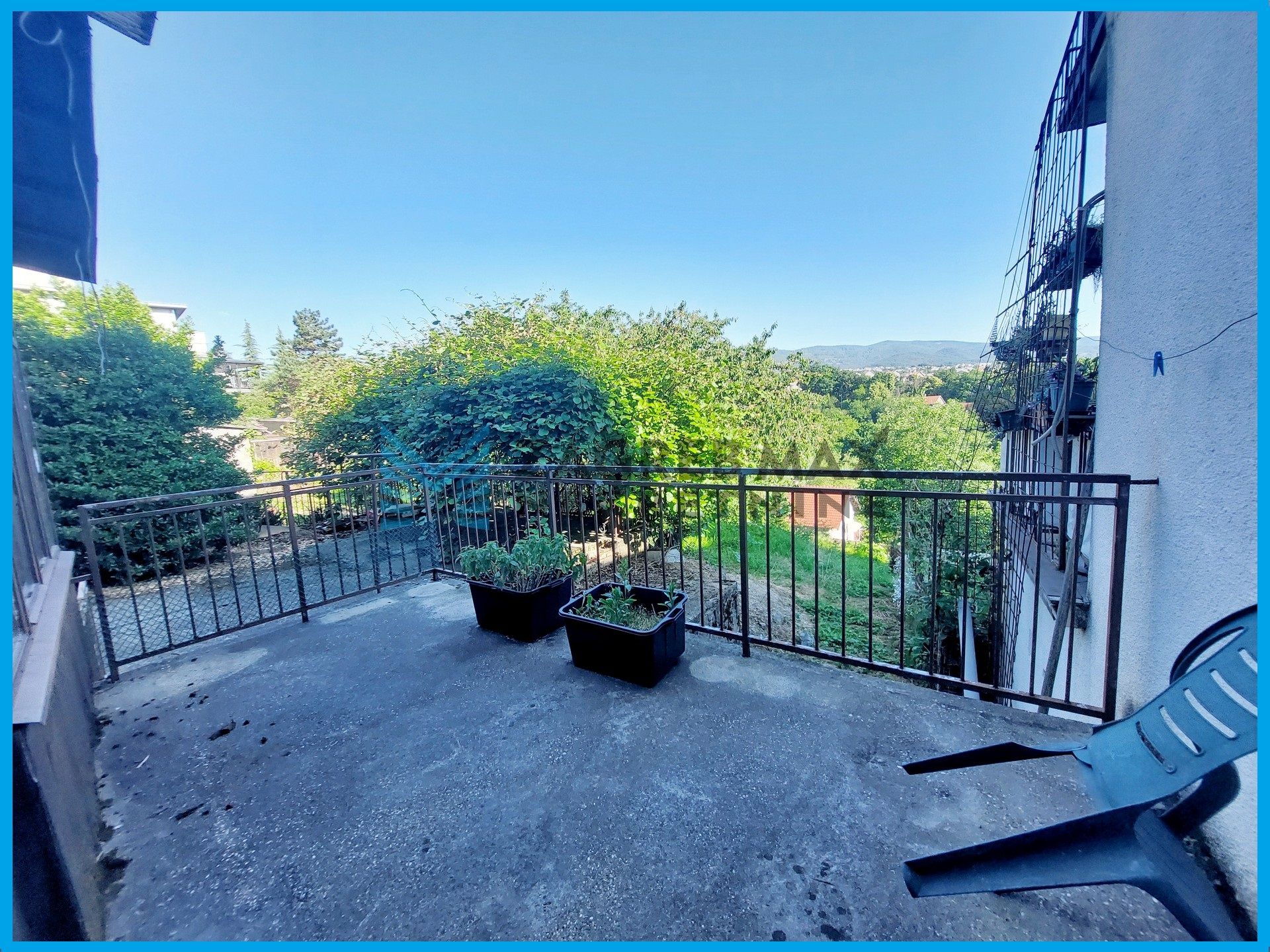 Zagreb - SREBRNJAK - Bijenička - 2-soban, terasa, pogled, za renovaciju