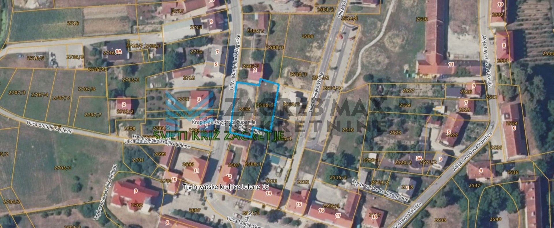 Zagreb - SVETI KRIŽ ZAČRETJE - građevinsko zemljište 1136 m2, u centru