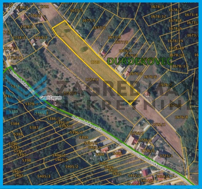 Zagreb - SESVETE - Dobrodolska - građevinsko zemljište, 5822 m2