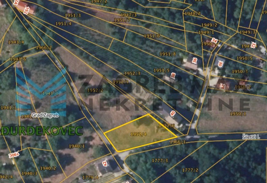 Zagreb - SESVETE - Šiletići I. - poljoprivredno zemljište, priključci, 2941 m2