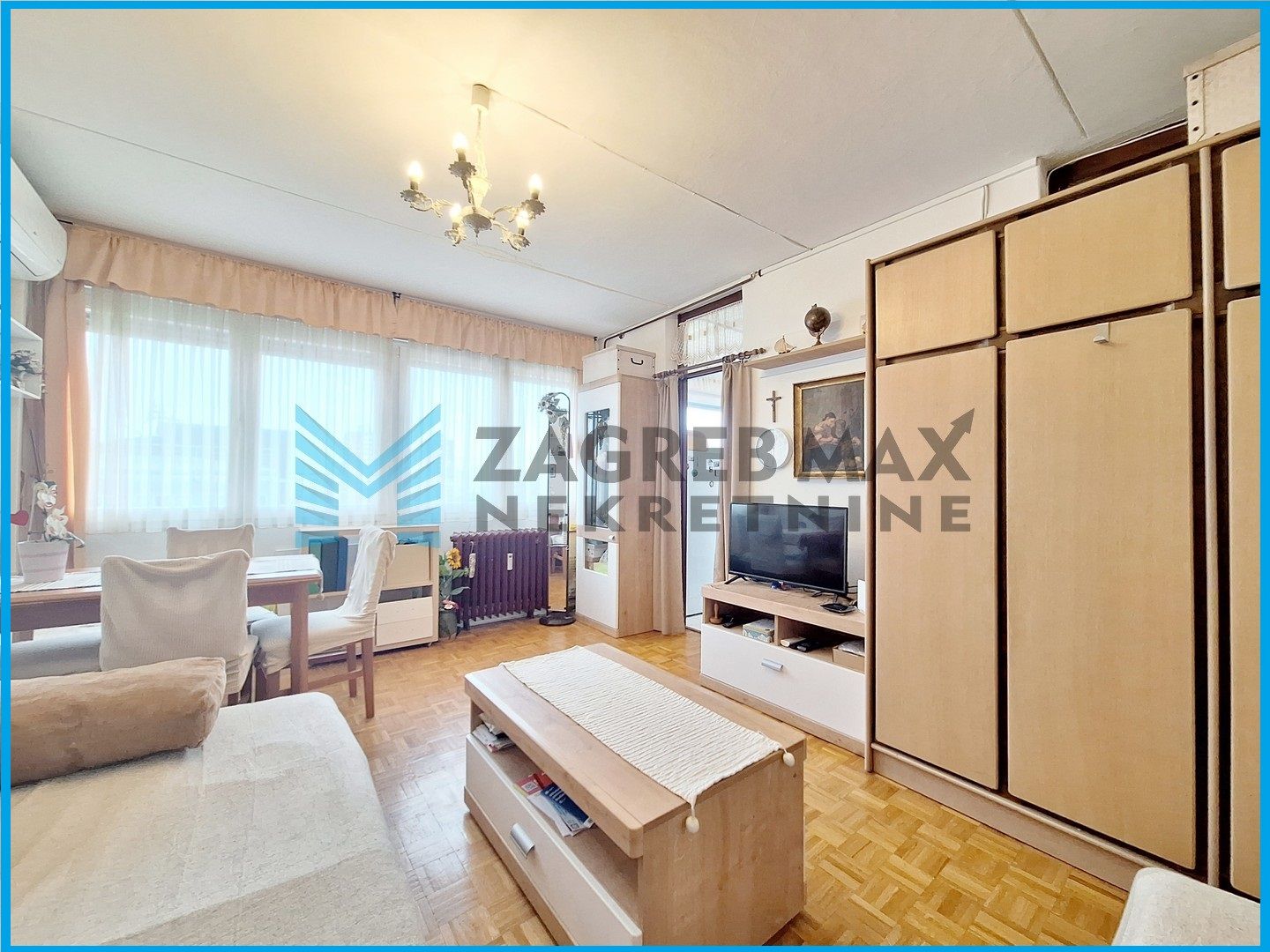 Zagreb - UTRINE - Kombolova - 1-sobni, svijetao, odmah useljiv