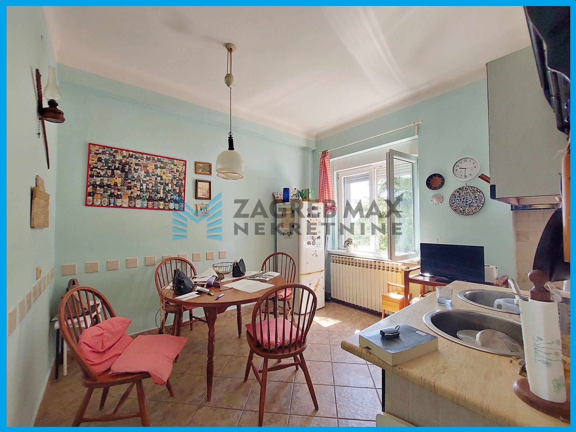 Zagreb - Šalata - Mikulićeva - 2-soban, prostran, dvorište, spremište, mirno