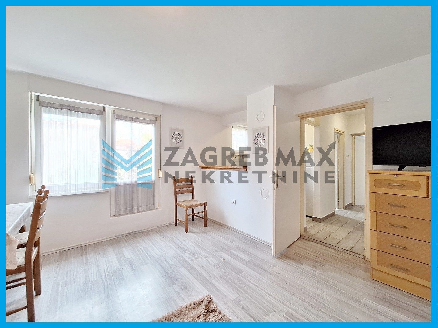 Zagreb - BOTINEC - Bašćanske ploče - 2-sobni, prostran, s izlazom na dvorište