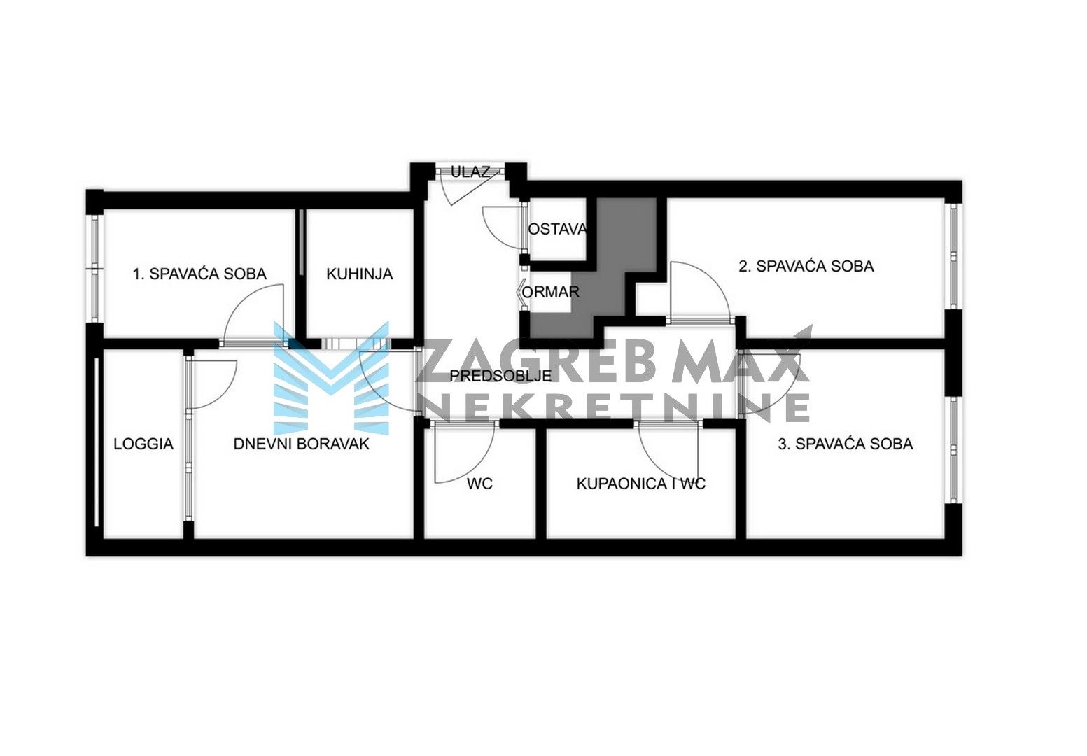 Zagreb - GAJEVO - Predovečka - 4-sobni, komotan, loggia