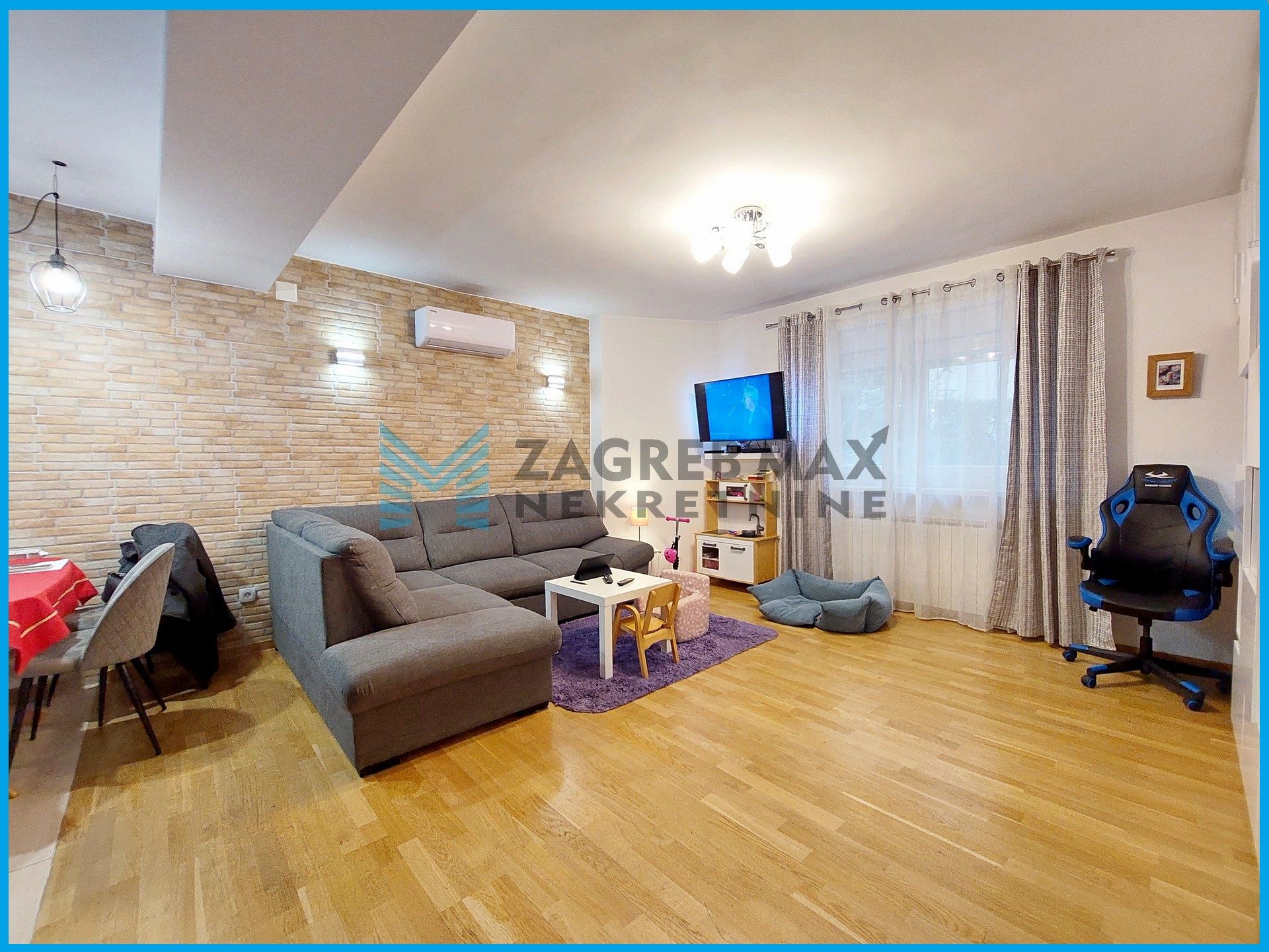 Zagreb - LAŠĆINA - Dugi dol - 2-sobni, renoviran, terasa, parking, spremište