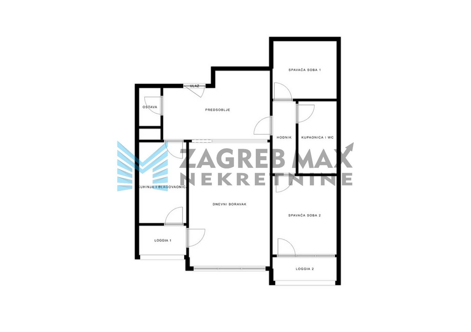 Zagreb - ŠPANSKO - S.Batušića - 3-sobni, prostran, 2 loggie