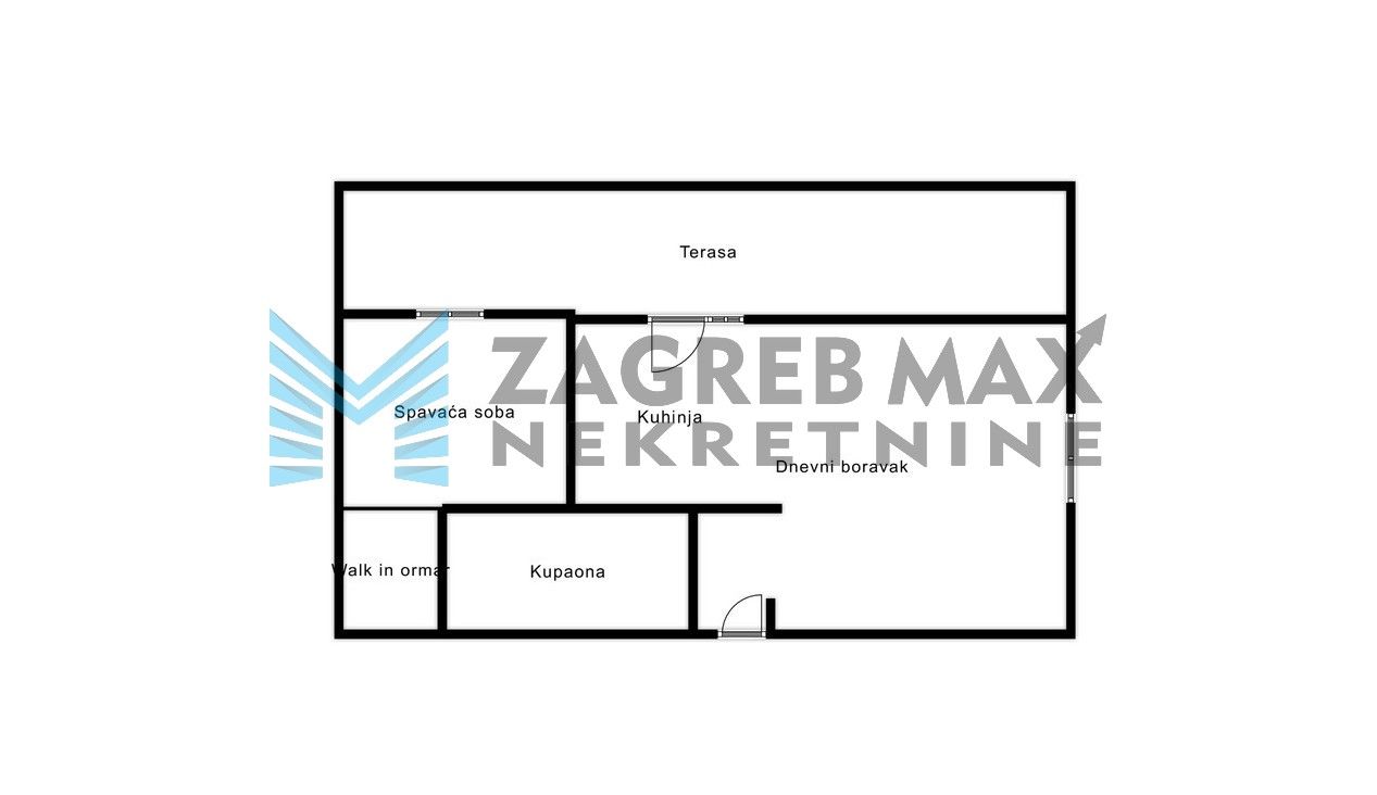 Zagreb - LAŠĆINA - Dugi dol - 2-sobni, renoviran, terasa, parking, spremište