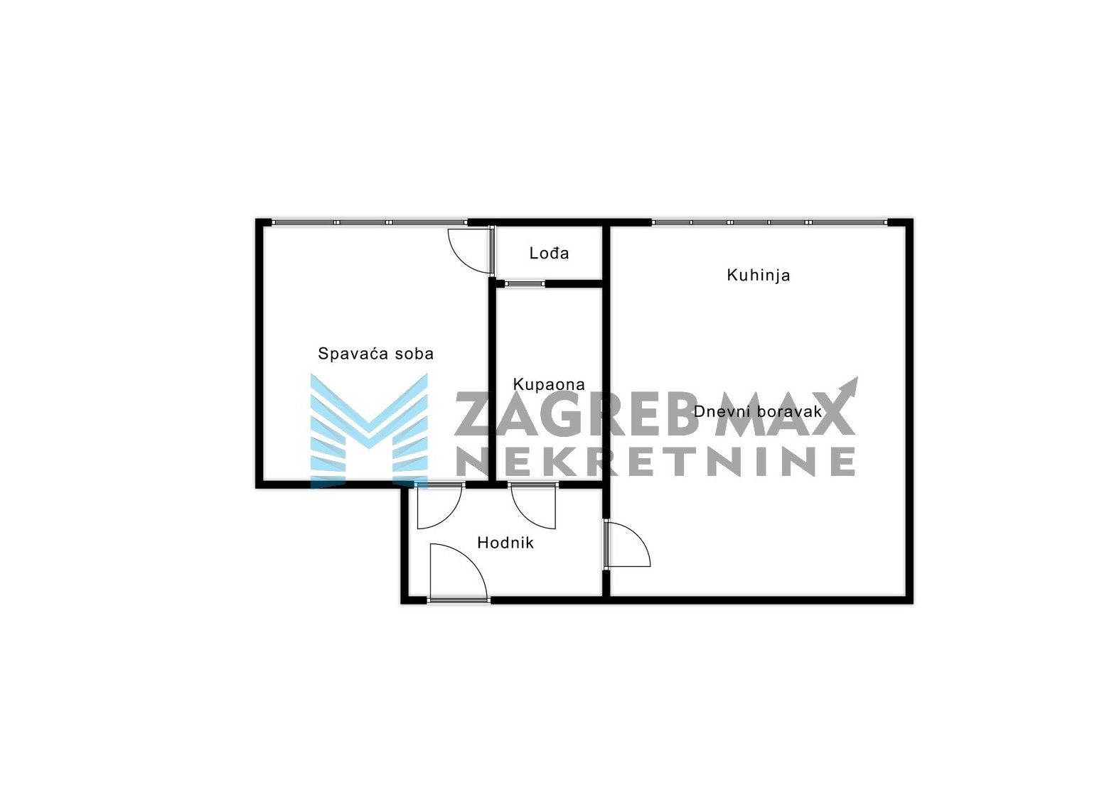 Zagreb - TRNJE - Držićeva - 2- sobni, komforan, spremište, lift, pogled