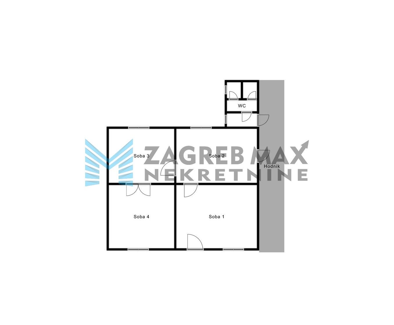 Zagreb - IVANIĆ - Savska - stan/poslovni prostor, 100 m2