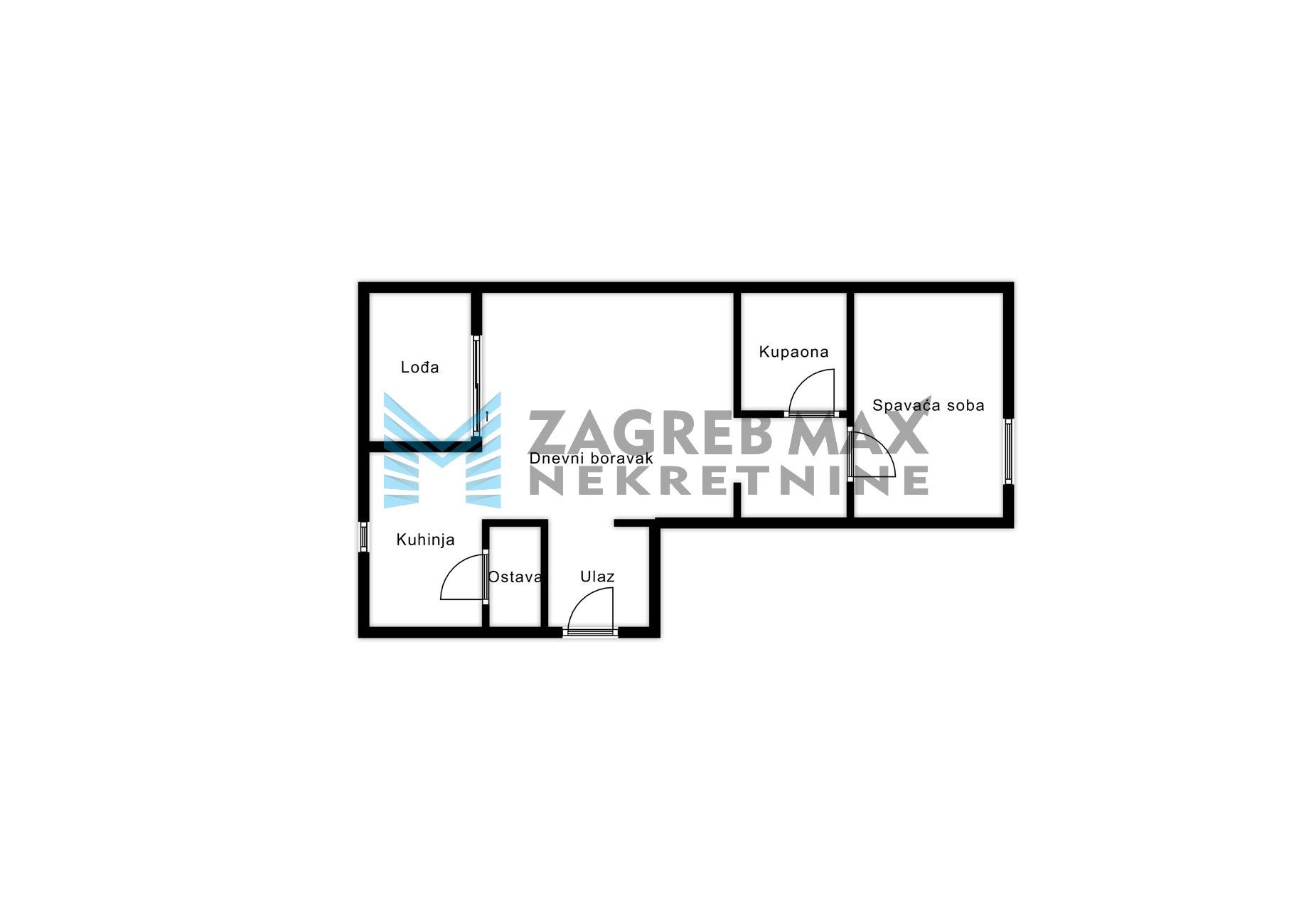Zagreb - JAKUŠEVEC (S2) - Tišinska - 2-sobni, novogradnja, parking, 56,26 m2