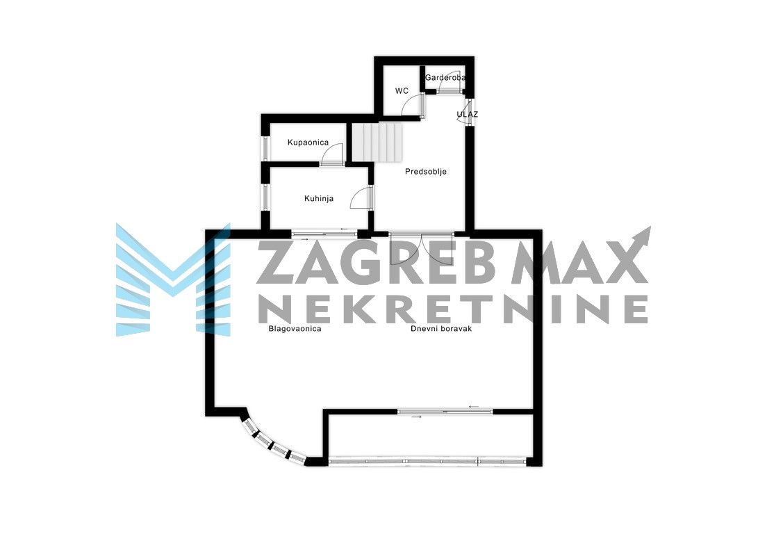 Zagreb - TREŠNJEVKA - Garićgradska - VMD - komforan 4-sobni s terasom i garažom