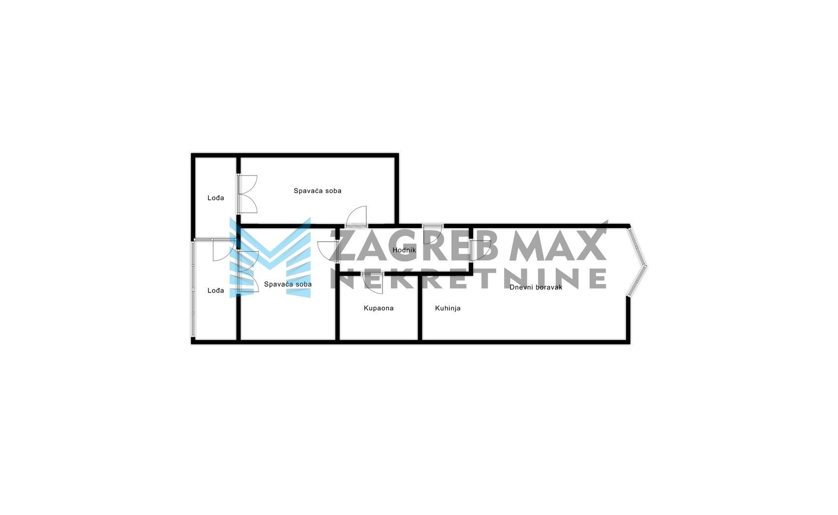 Zagreb - DUBRAVA - Av. Dubrava - 3-sobni, parking, lođa, spremište, uređen