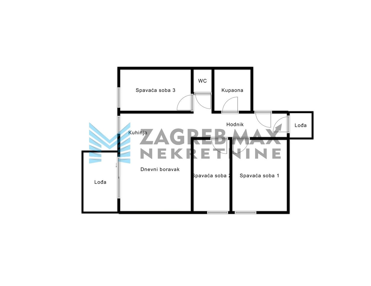 Zagreb - G.BUKOVAC - Gospočak - 4-sobni, svijetao, prostran, 2 parkinga, lođa