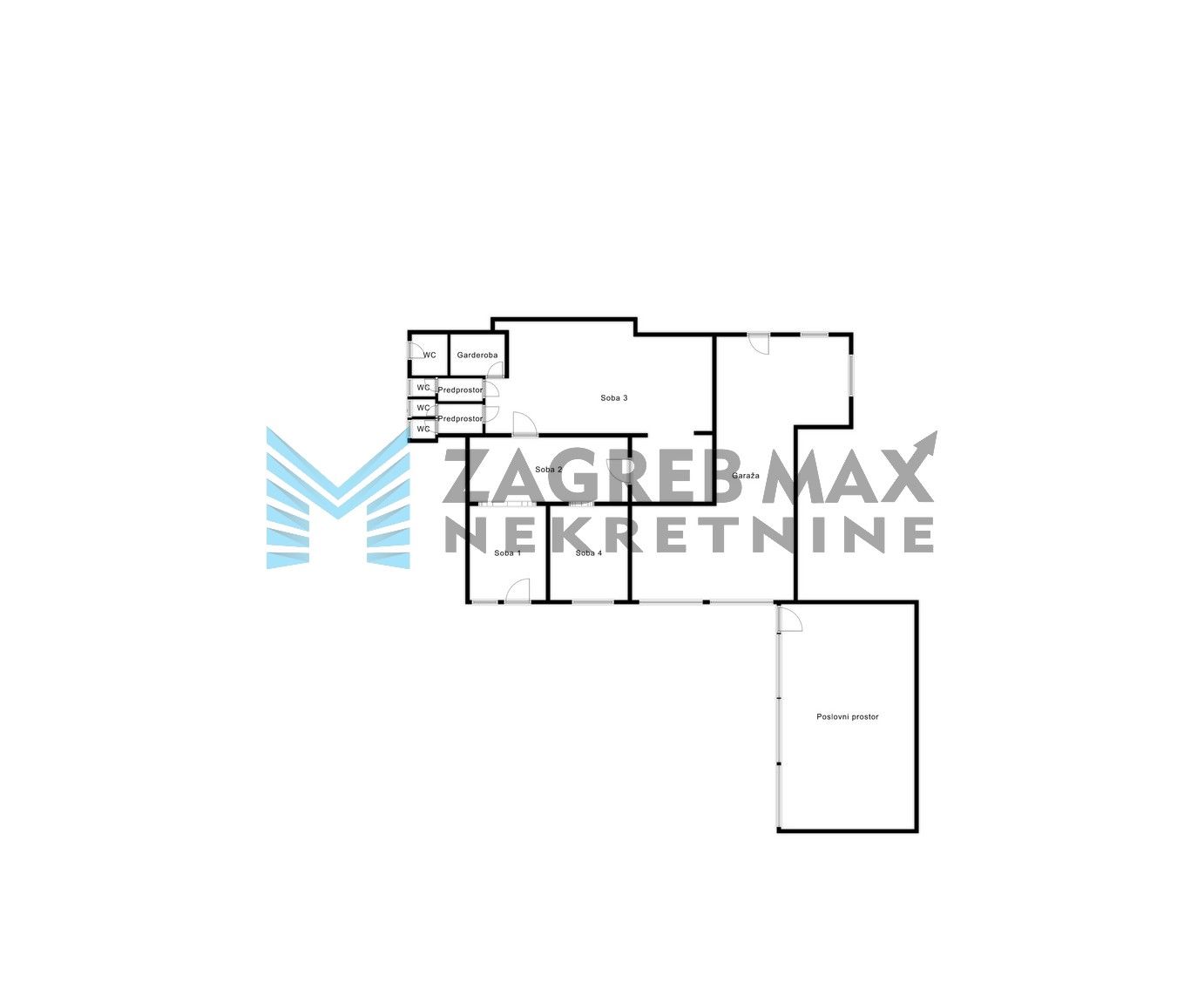 Zagreb - IVANJA REKA - Sv.Ivana - 2 poslovna prostora