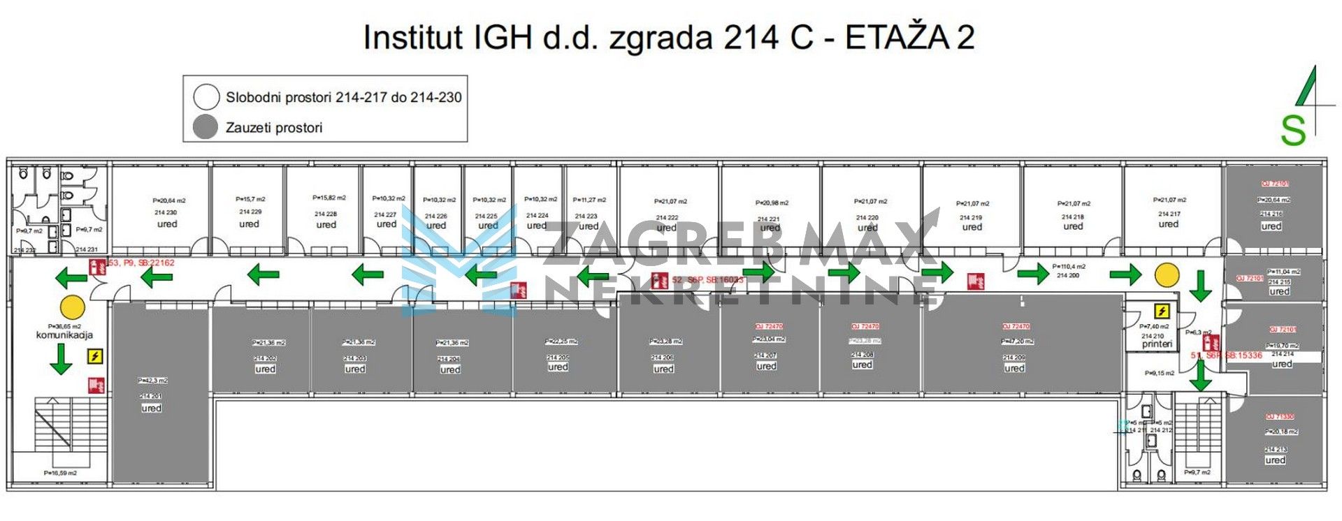 Zagreb - FOLNEGOVIĆEVO – Rakušina – poslovni prostor – 480 m2