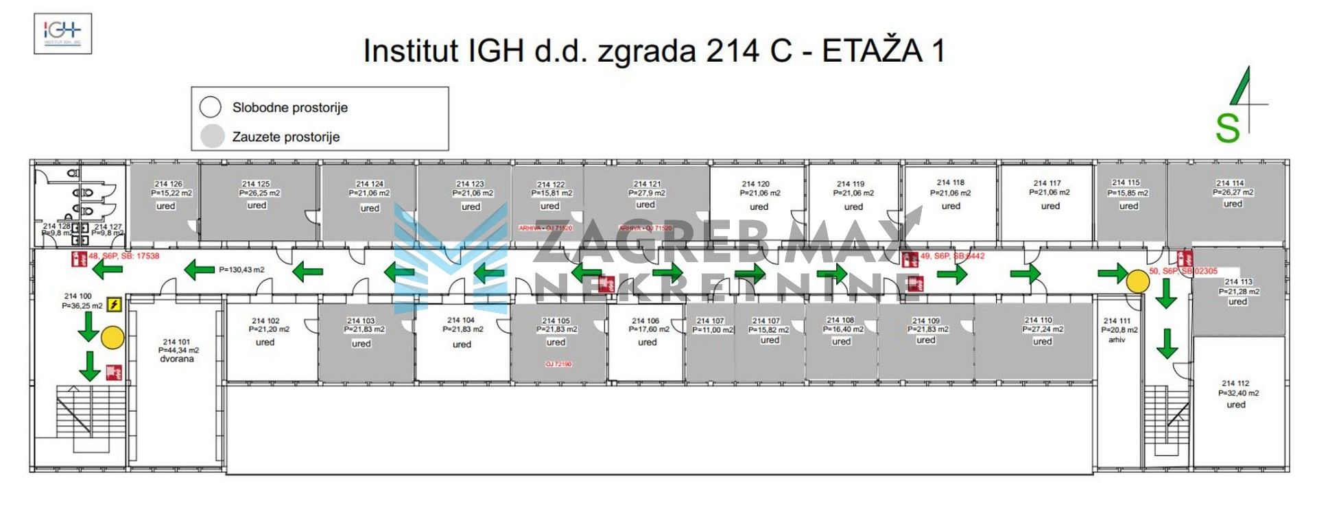 Zagreb - FOLNEGOVIĆEVO – Rakušina – poslovni prostor – 480 m2