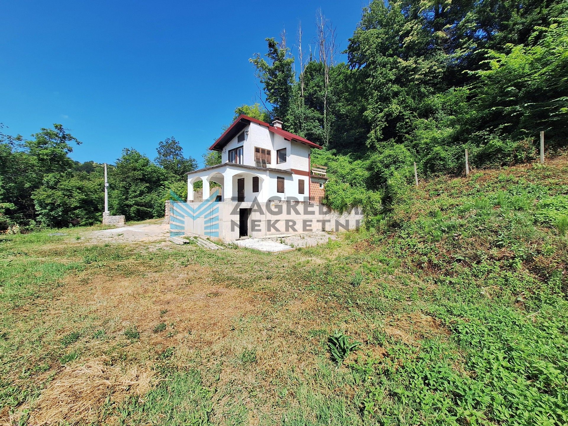 Zagreb - DUBRAVA SAMOBORSKA - kuća s potencijalom i otvorenim pogledom na gorje