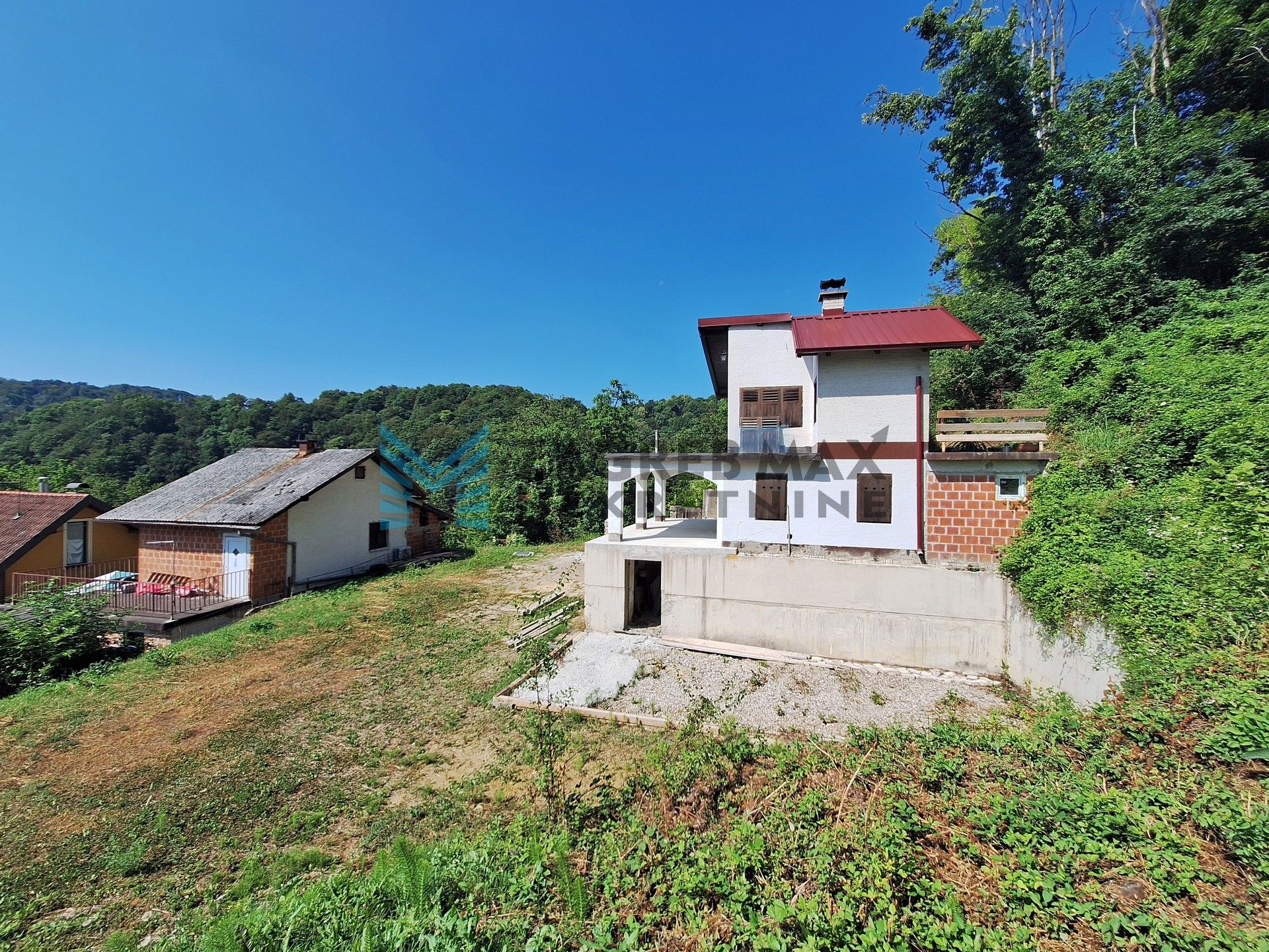 Zagreb - DUBRAVA SAMOBORSKA - kuća s potencijalom i otvorenim pogledom na gorje