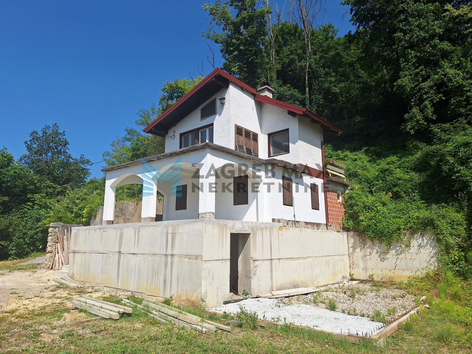Zagreb - DUBRAVA SAMOBORSKA - kuća s potencijalom i otvorenim pogledom na gorje
