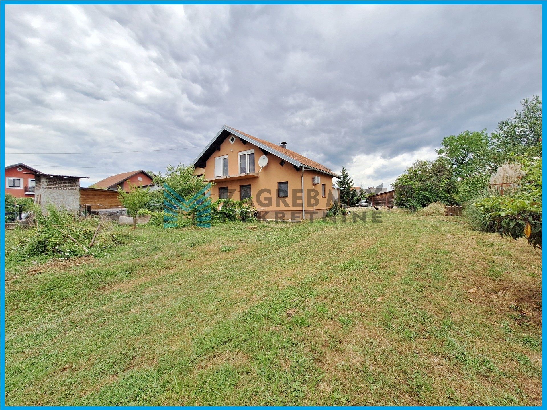 Zagreb - DOMASLOVEC - Krmica - kuća 246 m2, 2761 m2 zemljišta - INVESTICIJA