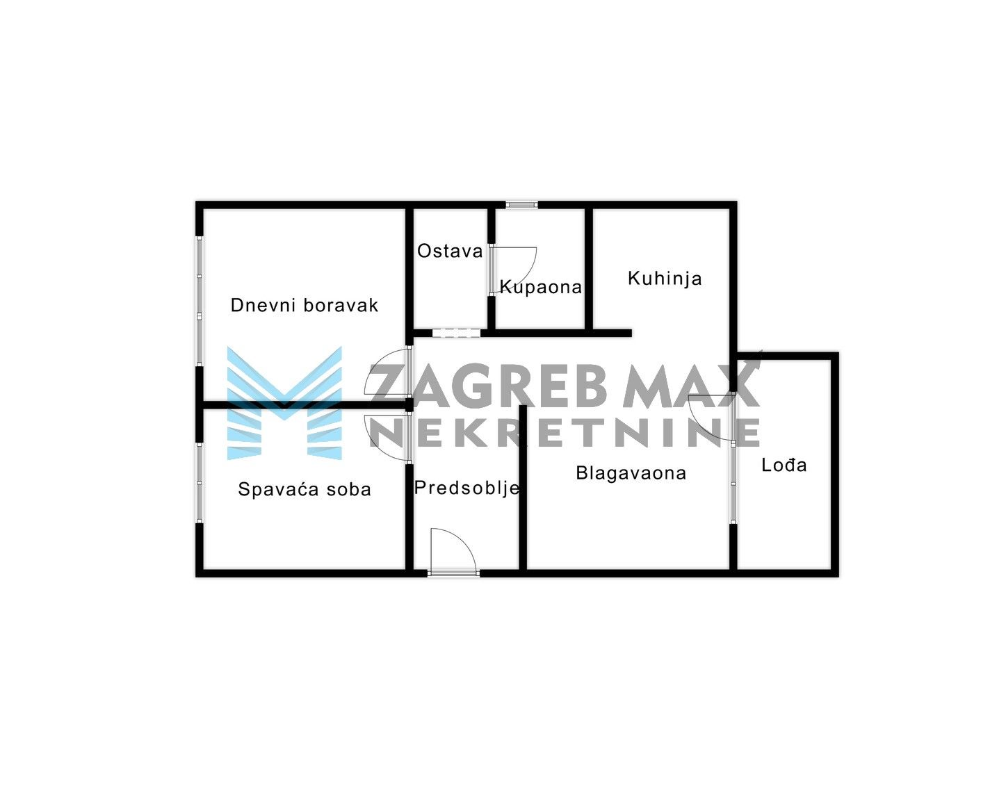 Zagreb - KNEŽIJA - P.V.Njegovana - 2-sobni, opremljen, svijetao, mirno, lođa