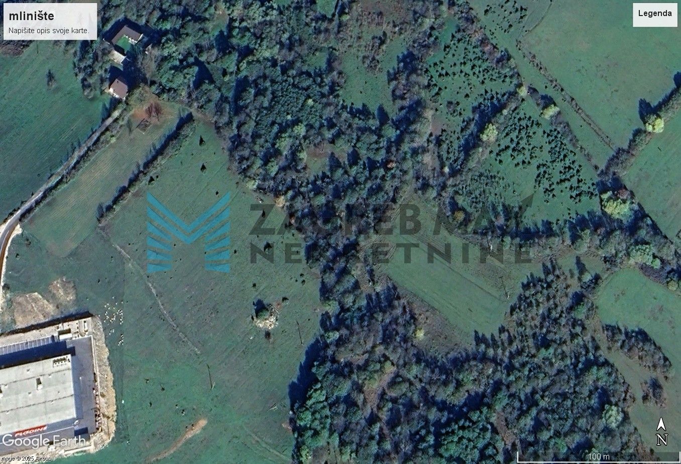 Zagreb - 25.000 m² s rijekom, izvorom i dvije kuće – idealno za eko resort!