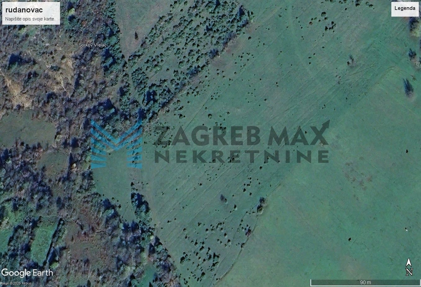 Zagreb - 25.000 m² s rijekom, izvorom i dvije kuće – idealno za eko resort!