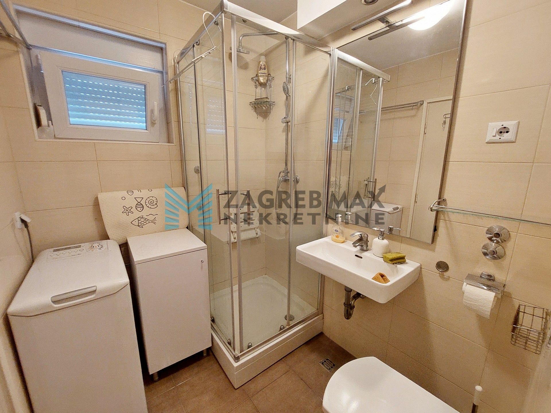 Zagreb - KNEŽIJA - P.V.Njegovana - 2-sobni, opremljen, svijetao, mirno, lođa