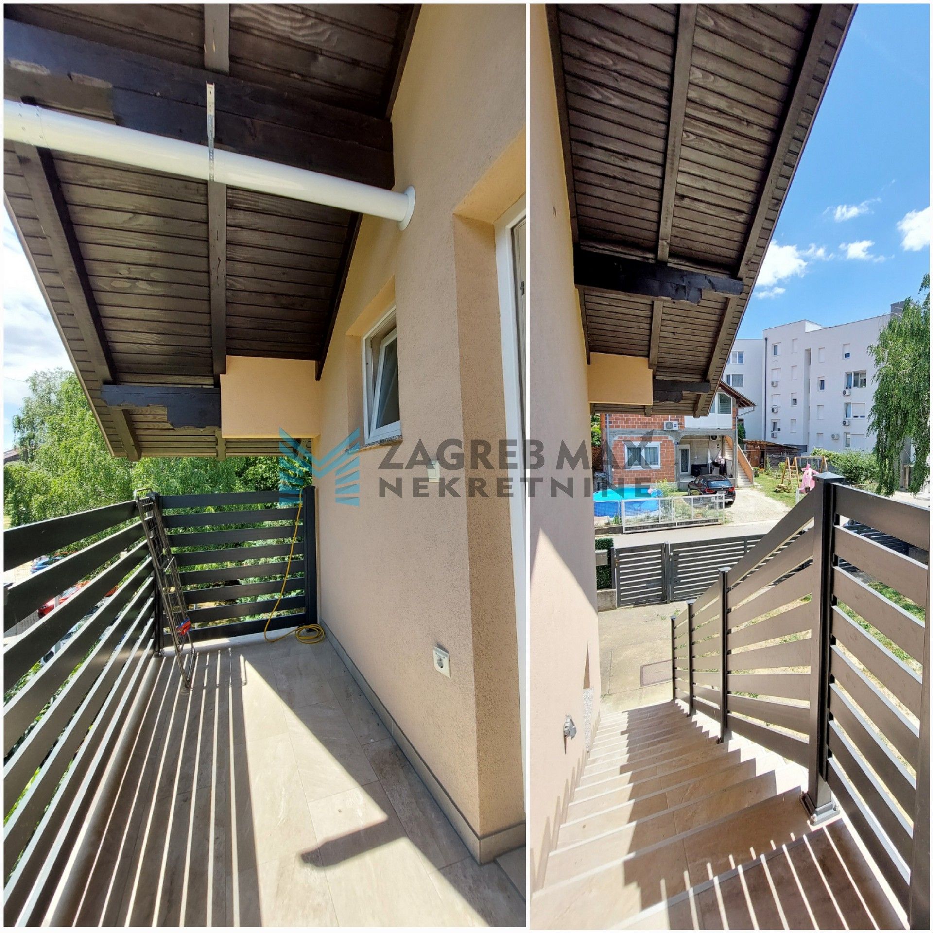 Zagreb - SESVETE - P.Štoosa - 3-sobni, uređen, balkon, dvorište