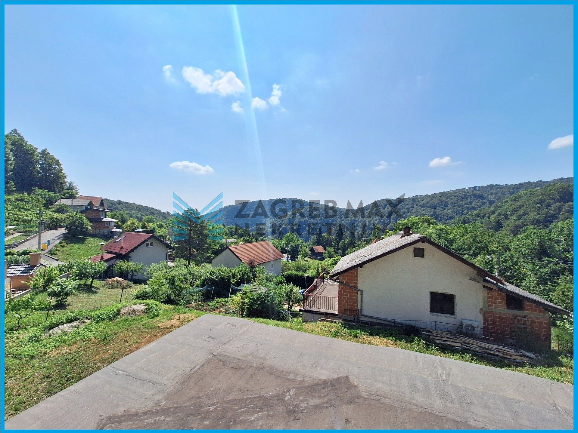 Zagreb - DUBRAVA SAMOBORSKA - kuća s potencijalom i otvorenim pogledom na gorje