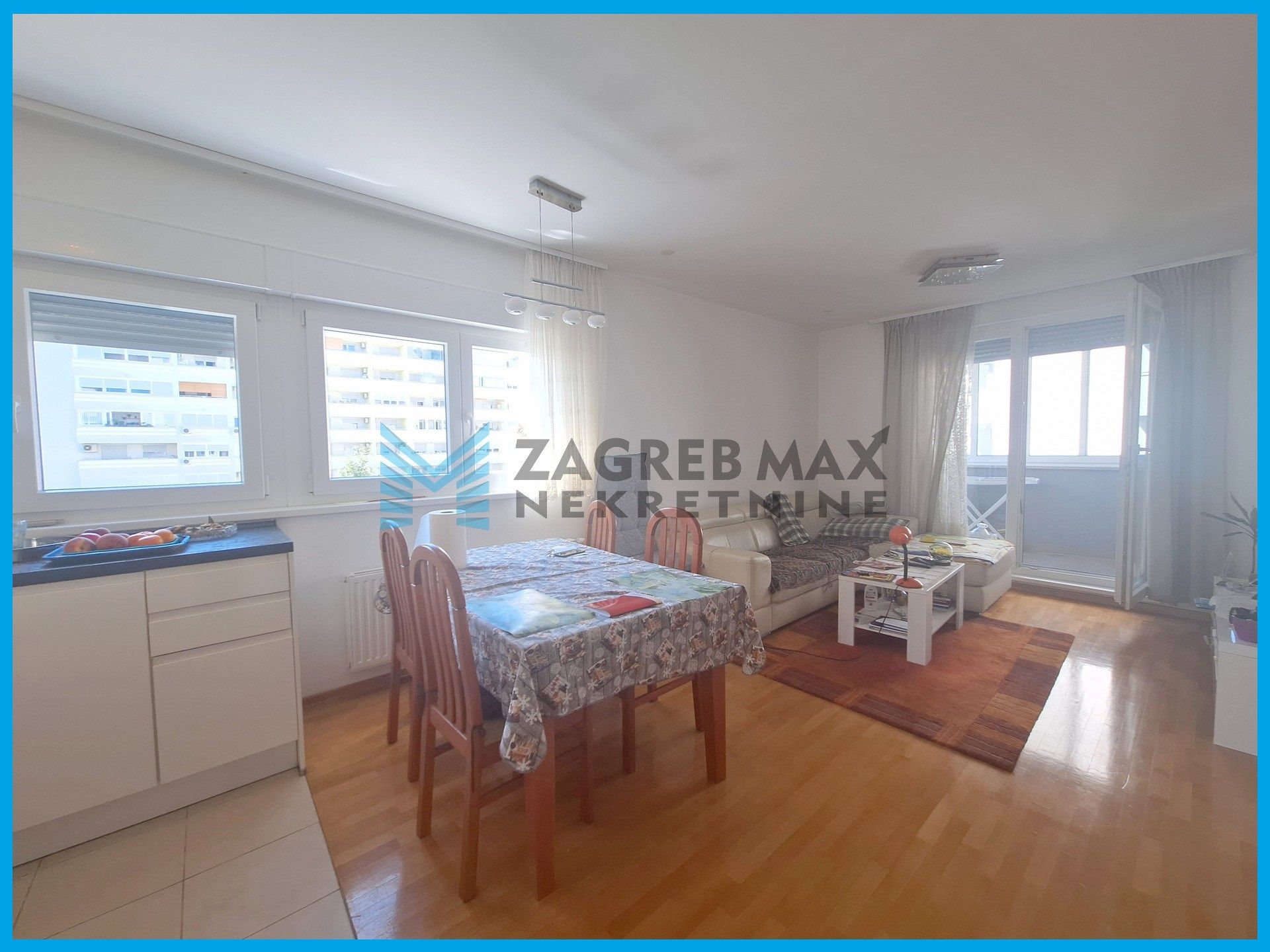 Zagreb - ŠPANSKO - M.Radić - 3-sobni, prostran, svijetao, spremište