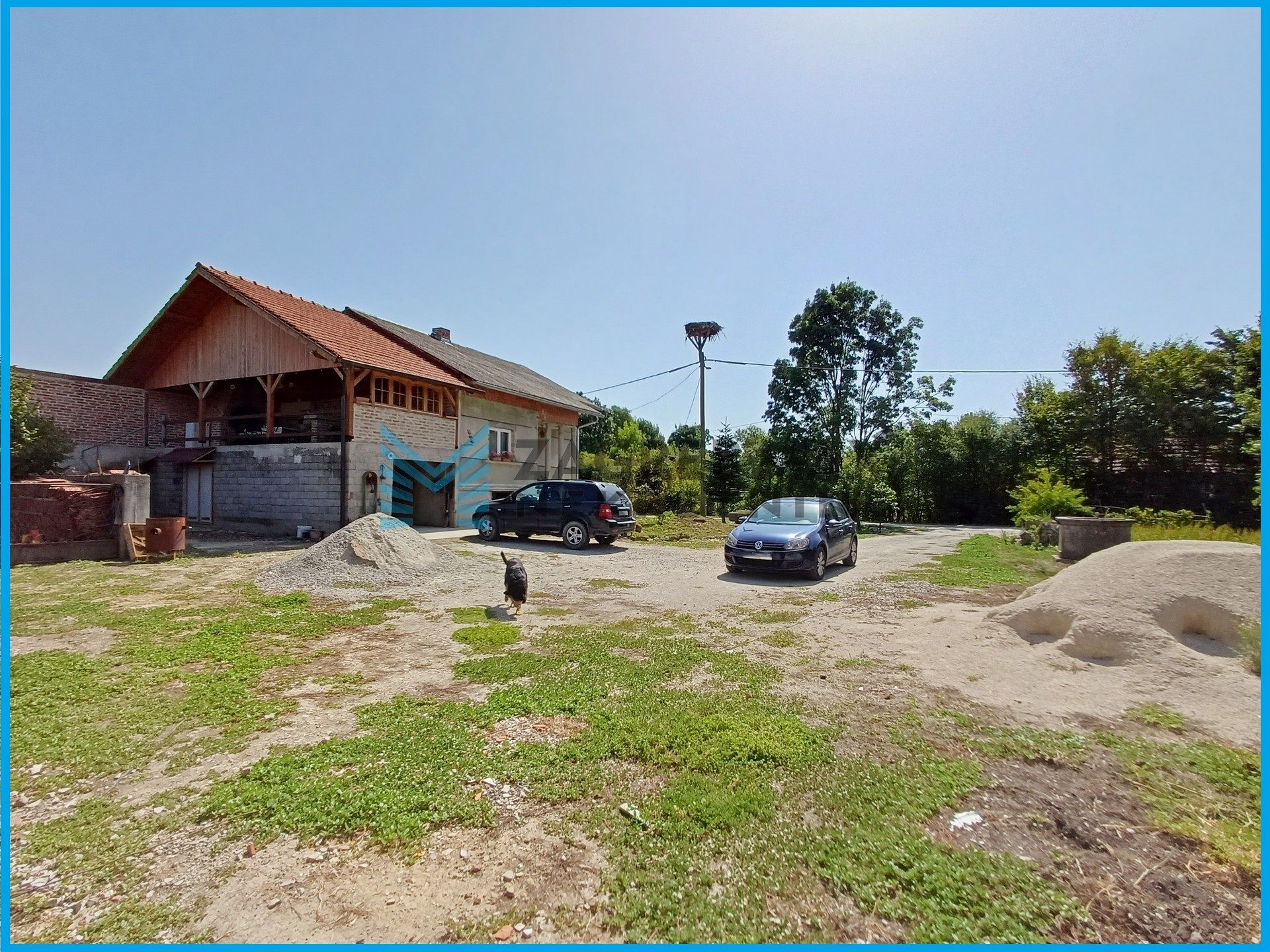 Zagreb - VRBOVEC - Negovec - kuća, dvorište, pomoćni objekt, terasa