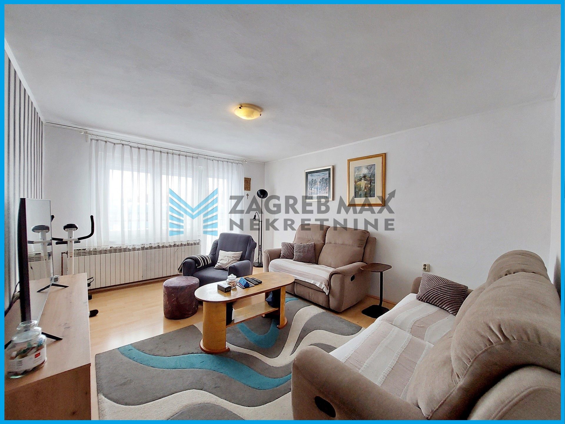 Zagreb - TREŠNJEVKA - F. šetalište - 4-sobni, balkon, spremište, dvorište