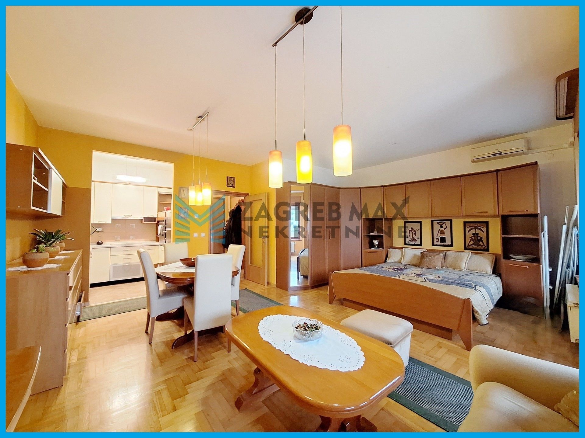 Zagreb - ZAPREŠIĆ - Baltazara Adama Krčelića - 1-sobni, 51 m2, 1.kat, klima