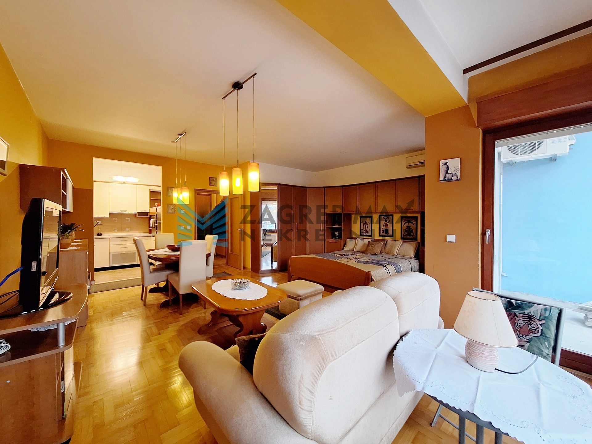 Zagreb - ZAPREŠIĆ - Baltazara Adama Krčelića - 1-sobni, 51 m2, 1.kat, klima