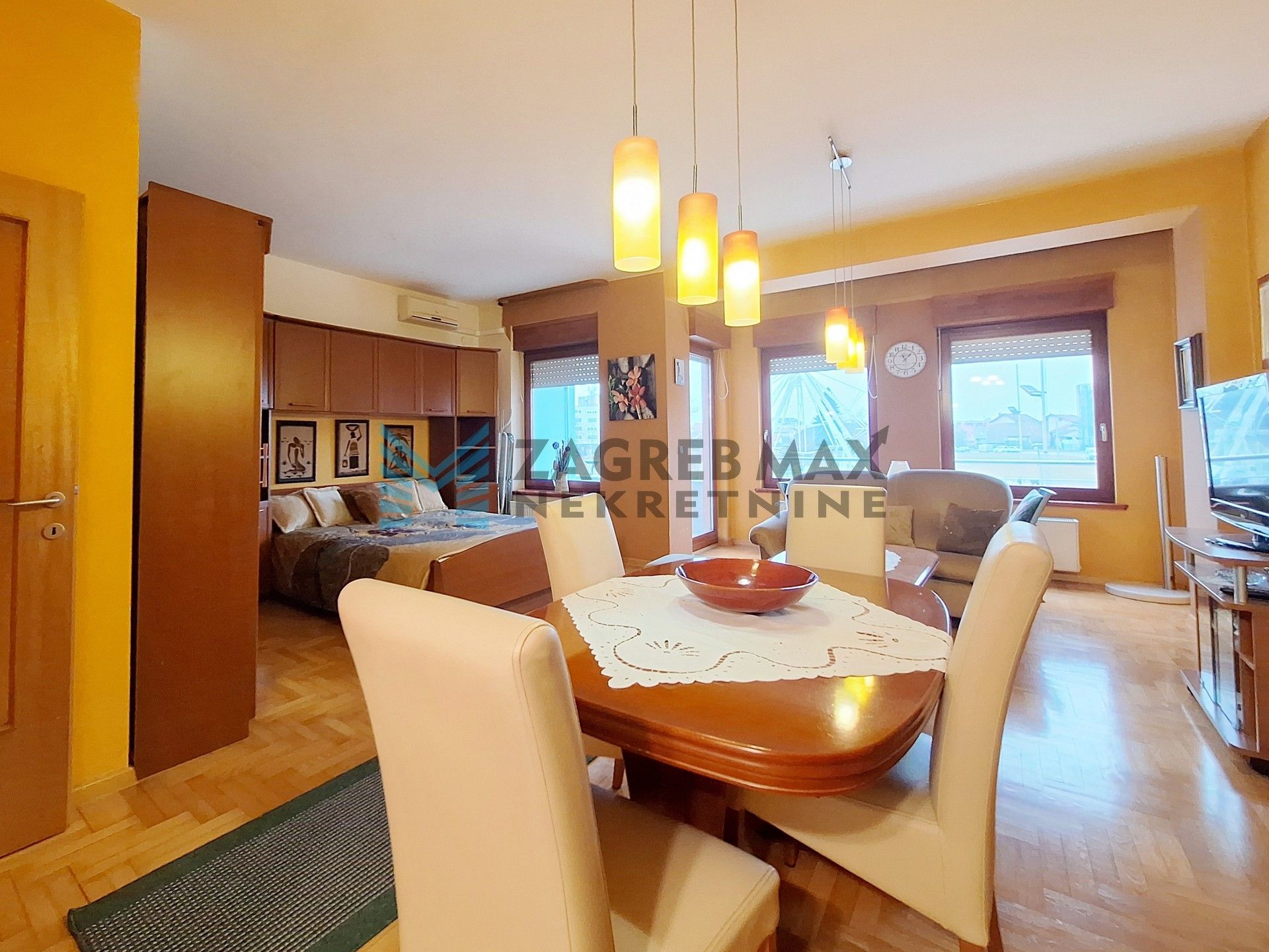 Zagreb - ZAPREŠIĆ - Baltazara Adama Krčelića - 1-sobni, 51 m2, 1.kat, klima