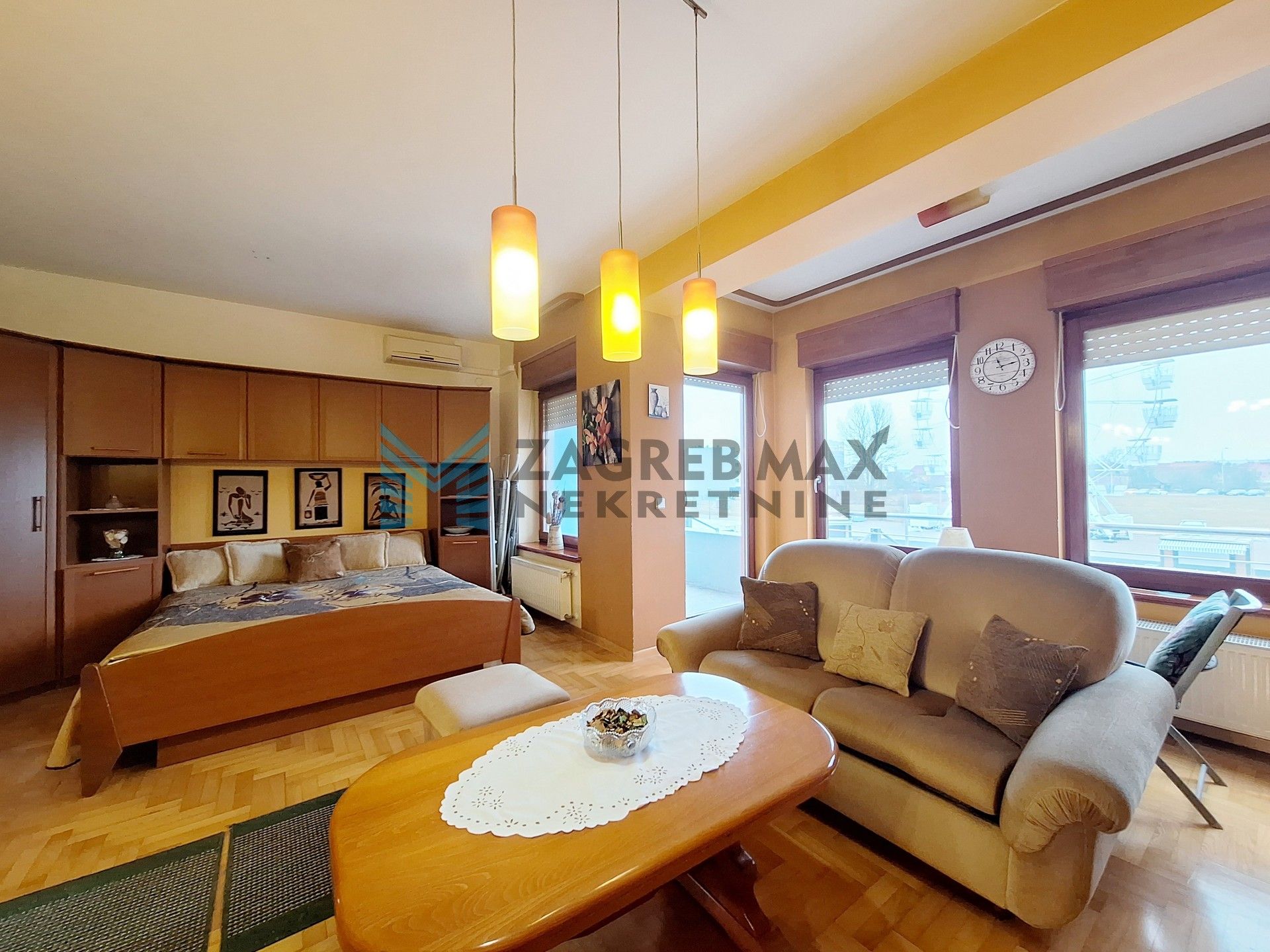 Zagreb - ZAPREŠIĆ - Baltazara Adama Krčelića - 1-sobni, 51 m2, 1.kat, klima