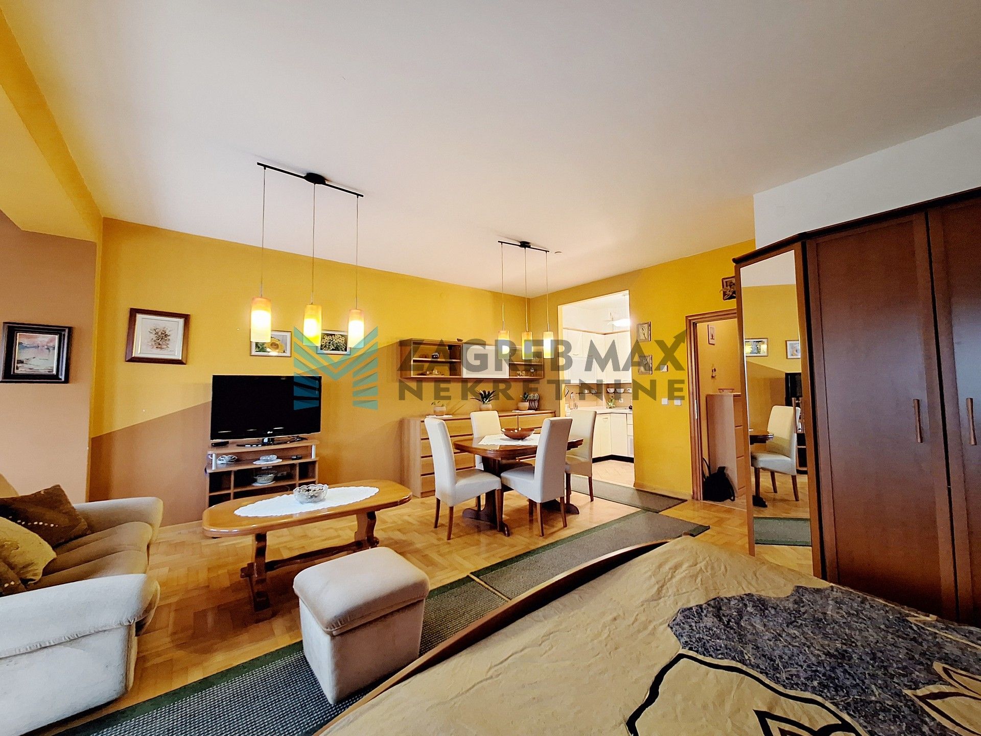 Zagreb - ZAPREŠIĆ - Baltazara Adama Krčelića - 1-sobni, 51 m2, 1.kat, klima