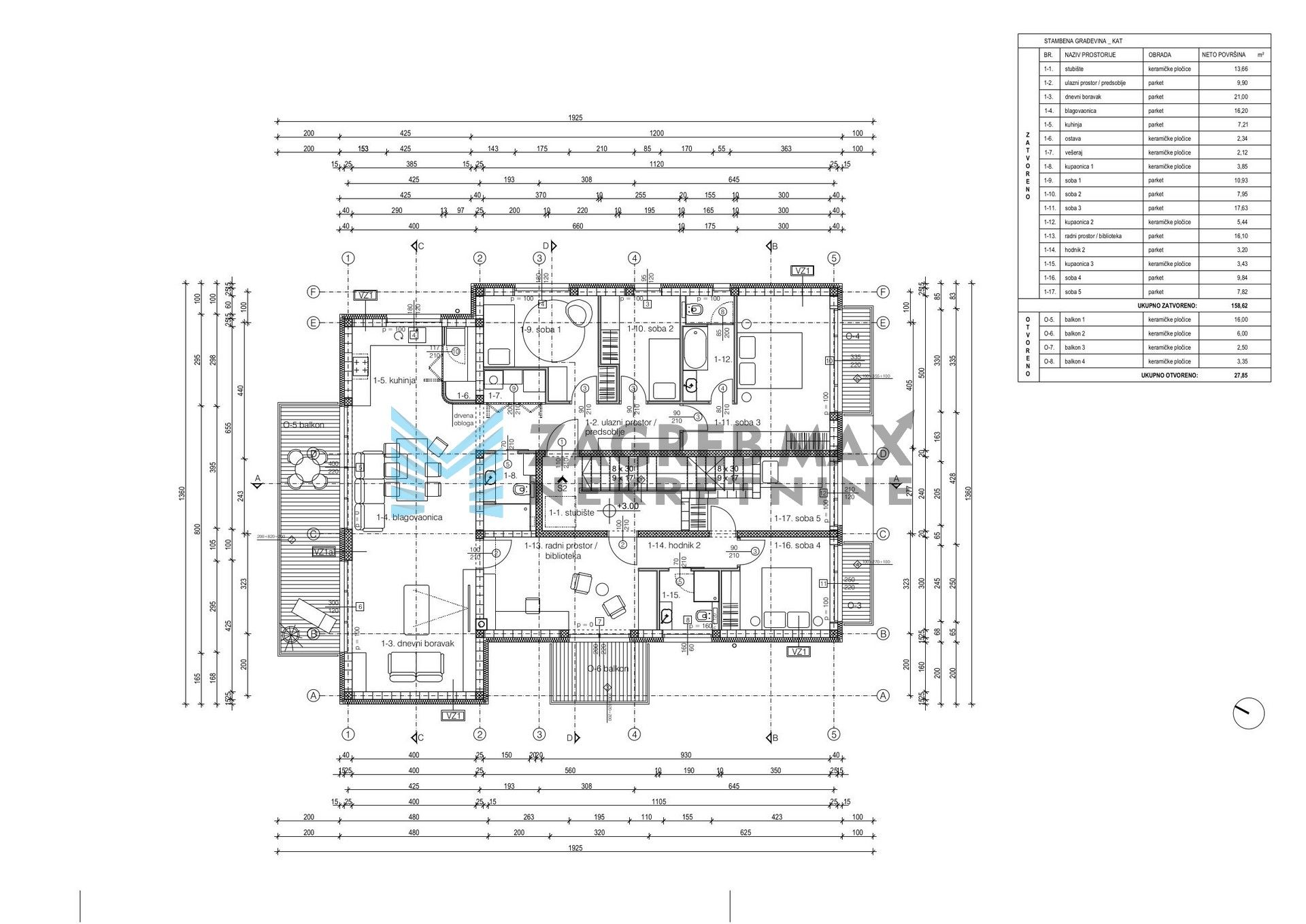 Zagreb - BREZOVICA - Desprimska - 165 m², novogradnja, visoki roh-bau - S2