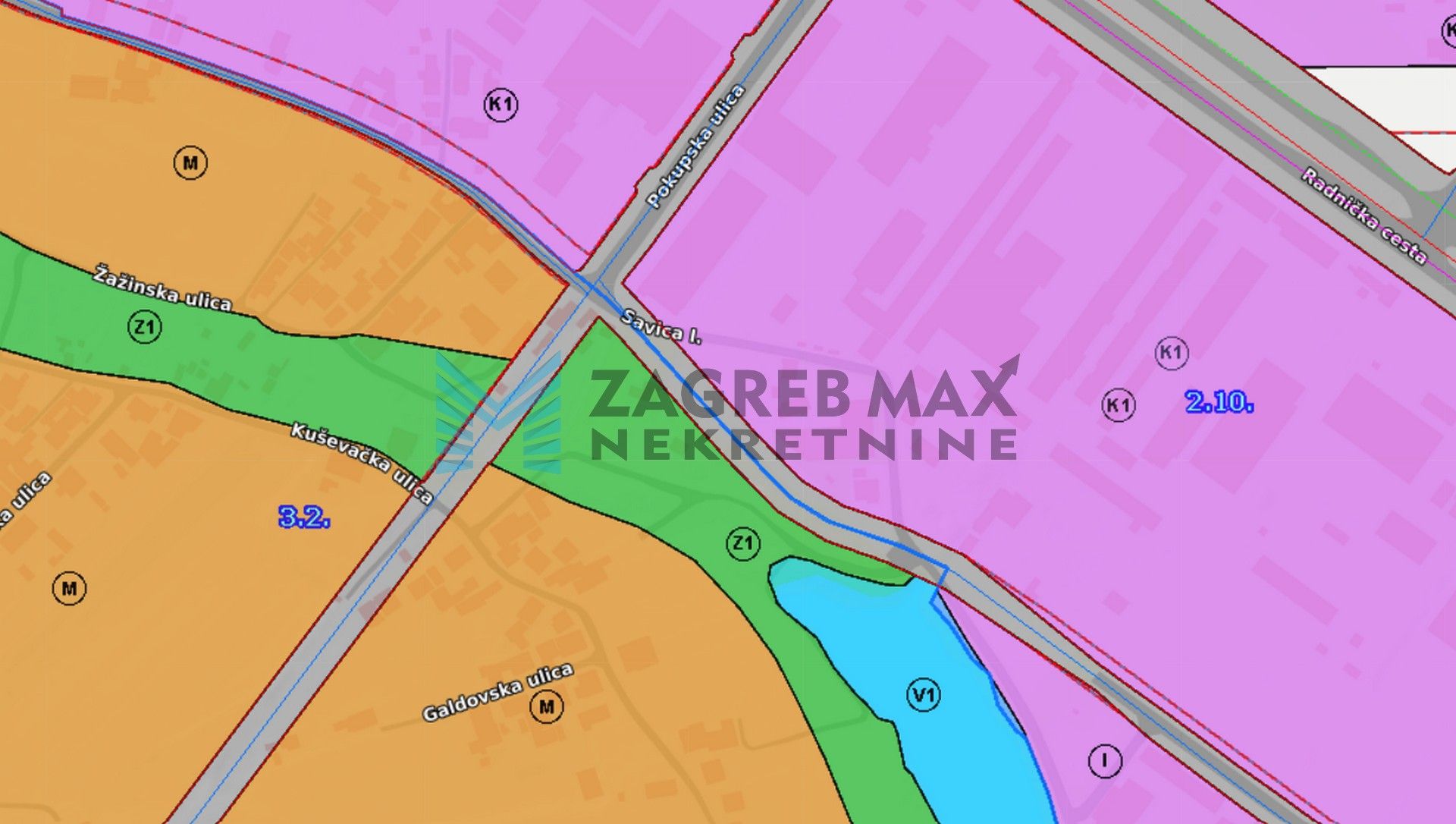 Zagreb - SAVICA ŠANCI - Galdovska - građevinsko zemljište 6788 m2 i kuća 384 m2