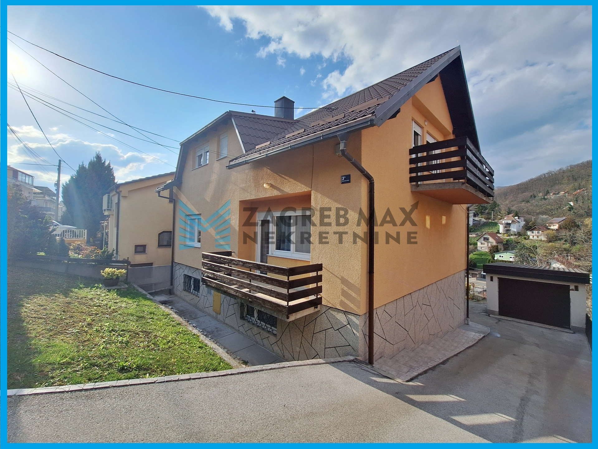 Zagreb - GRAČANI – kuća s 4 stana i pogledom na Sljeme