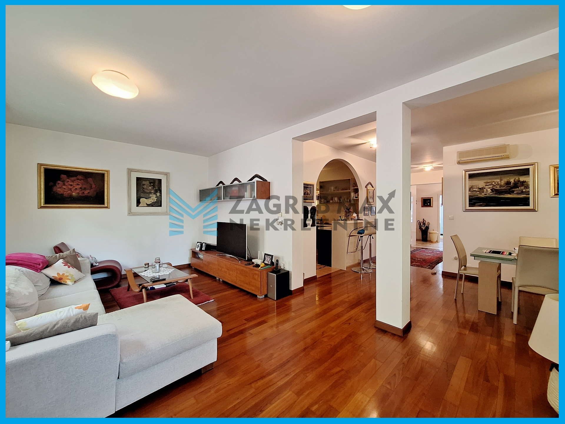 Zagreb - PERJAVICA - Gospodska - svijetao, prostrani 4-sobni s terasom, VPM