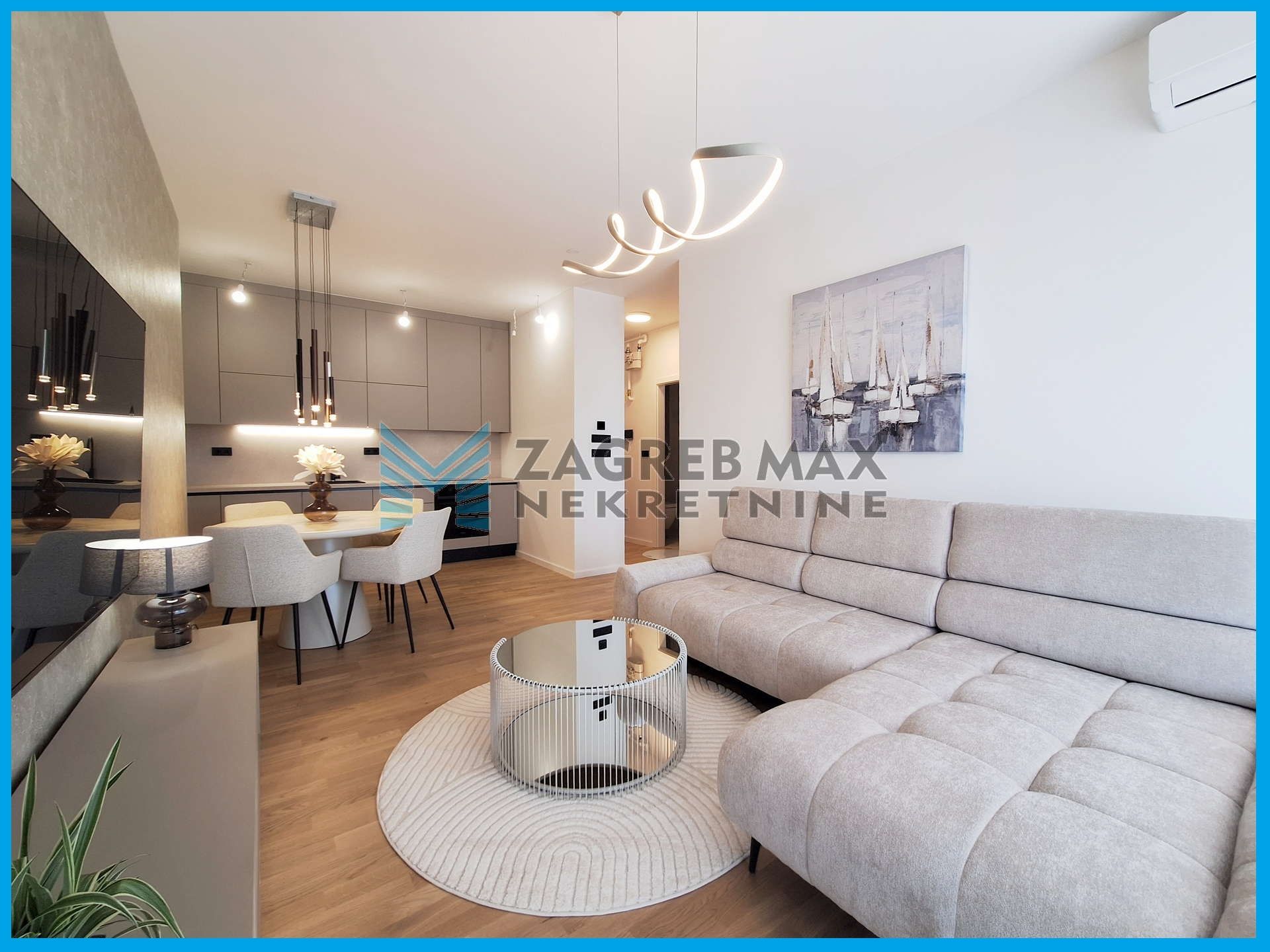 Zagreb - PREMIUM NAJAM ZA MANAGERE - Arena - 2 parkinga - loggia - S2