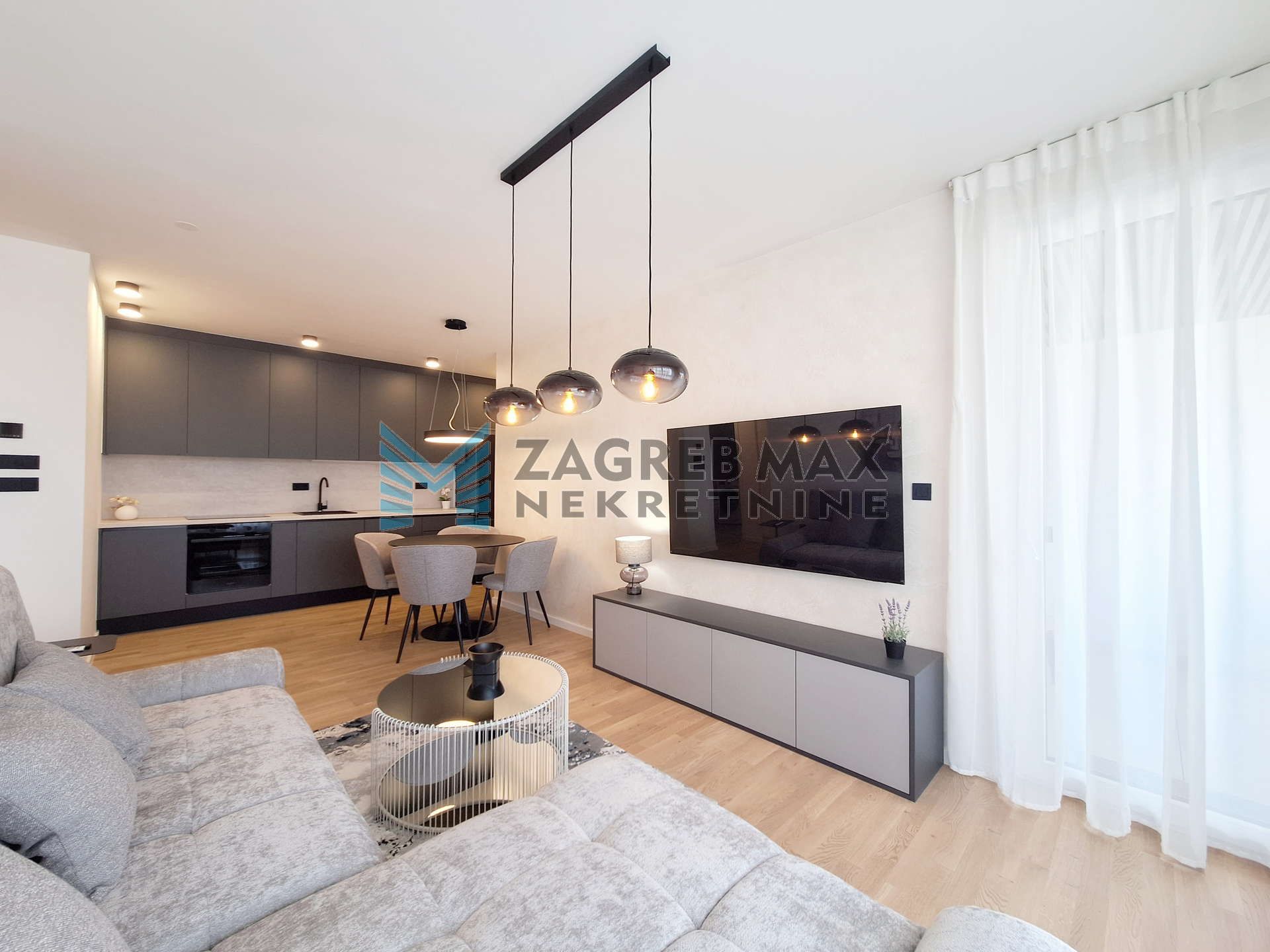 Zagreb - EKSKLUZIVAN POSLOVNI NAJAM - 74 m² - 2 parkinga - Arena zona - S1 (iznajmljivanje)