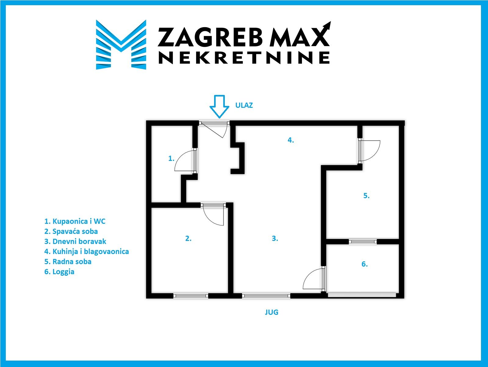 Zagreb - EKSKLUZIVAN POSLOVNI NAJAM - 74 m² - 2 parkinga - Arena zona - S1 (iznajmljivanje)
