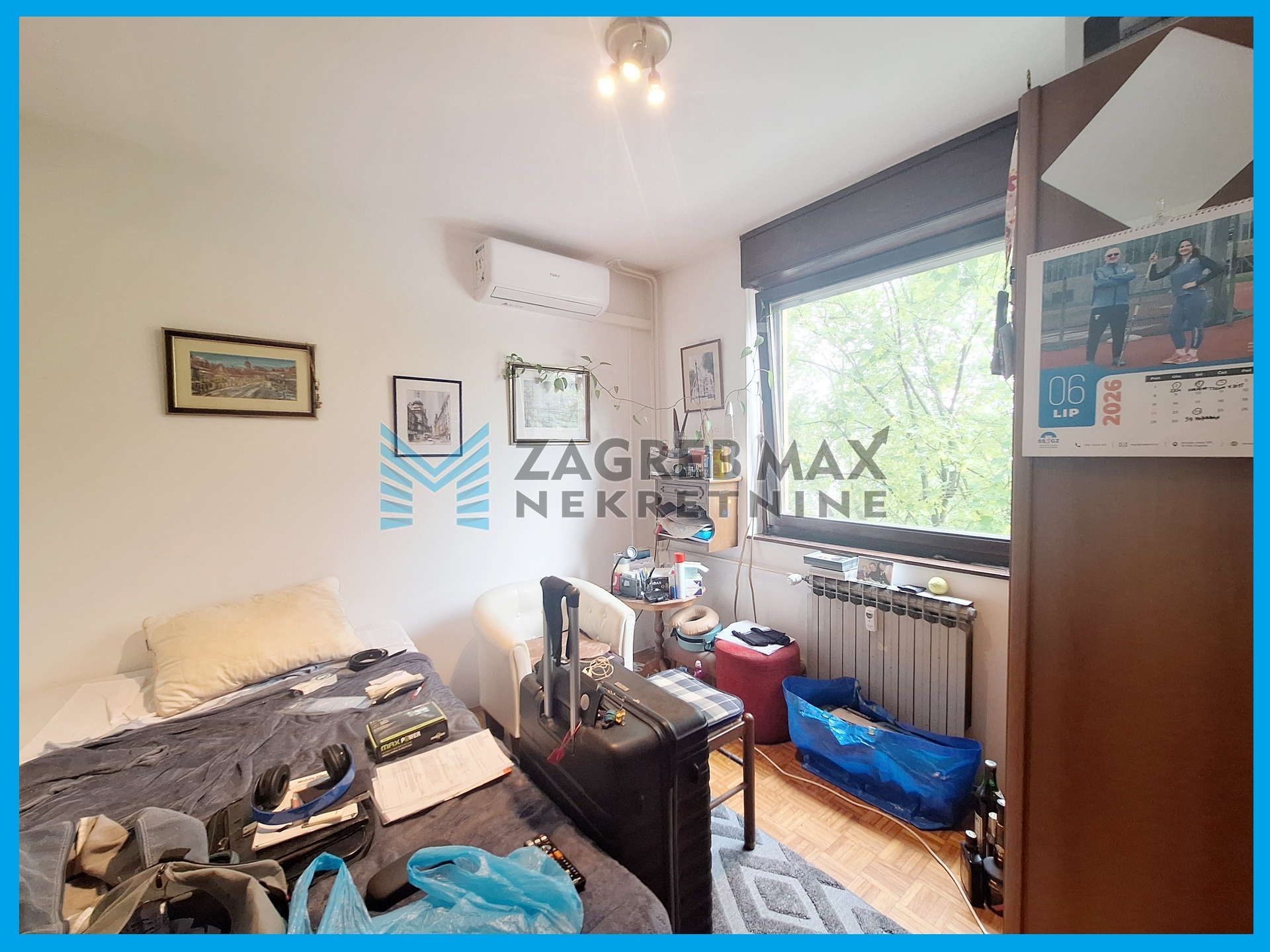 Zagreb - RUDEŠ - Jablanska - 2-soban, klima, ostava, spremište, 2. kat