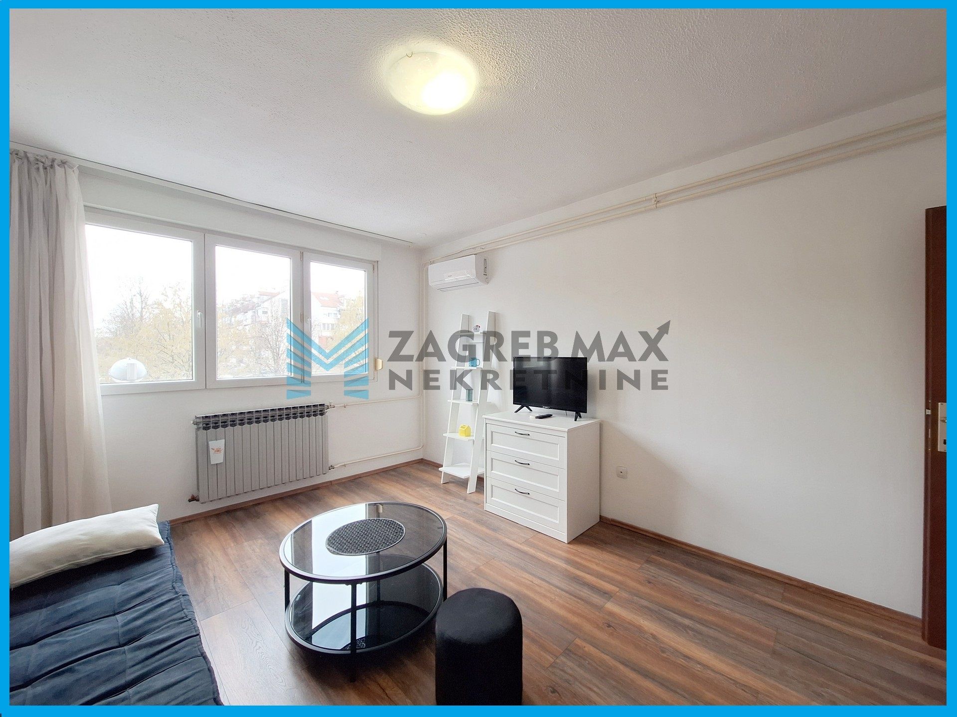 Zagreb - RETKOVEC - Av. Dubrava - 1-soban, 1. kat, lift, klima (iznajmljivanje)