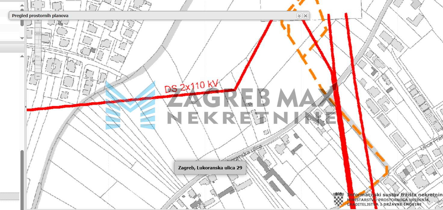 Zagreb - SVETA KLARA - Lukoranska - građevinsko, M zona, 6512 m2