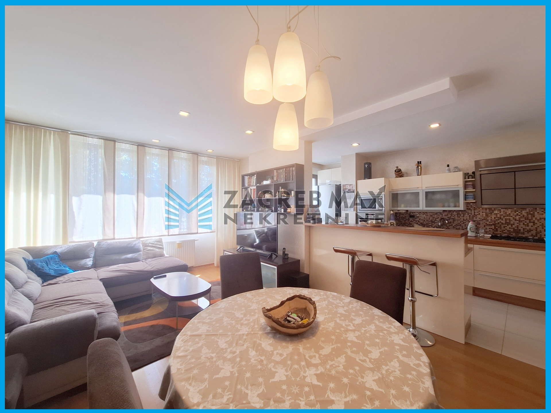 Zagreb - TUŠKANAC - moderan 3-sobni 85 m2, garaža, klima, jacuzzi (iznajmljivanje)