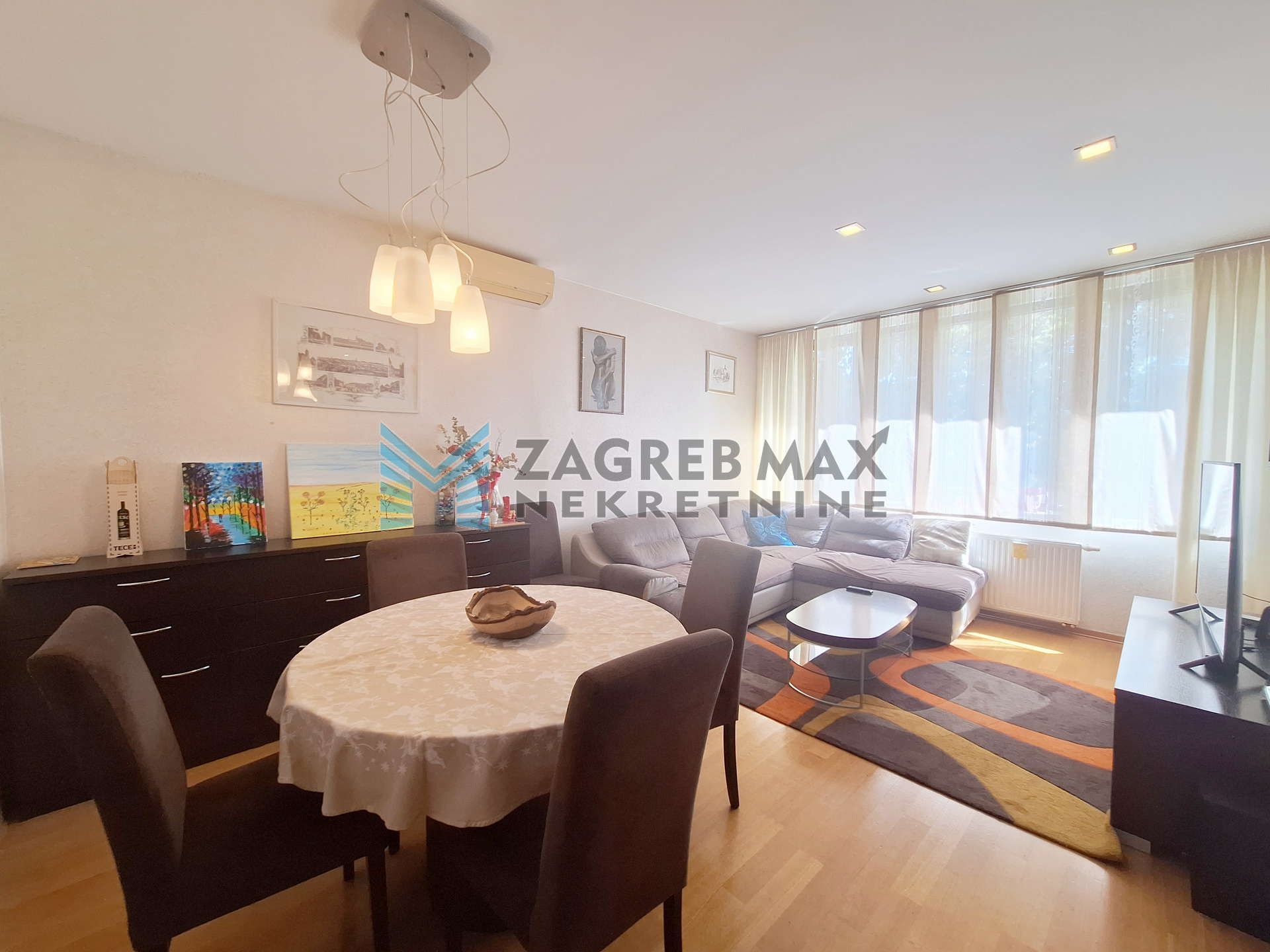 Zagreb - TUŠKANAC - moderan 3-sobni 85 m2, garaža, klima, jacuzzi (iznajmljivanje)